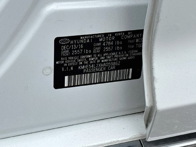 2017 Hyundai Sonata Plug-In Hybrid Limited