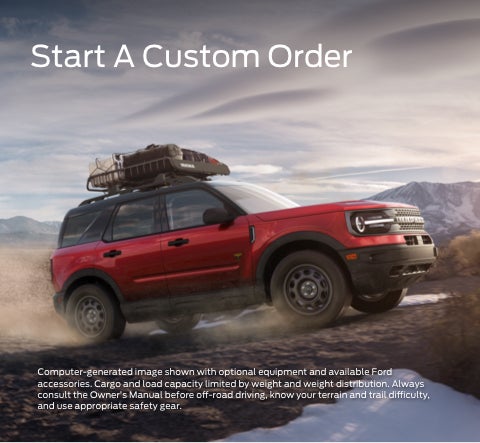 Start a custom order | Parks Ford of Gainesville in Gainesville FL