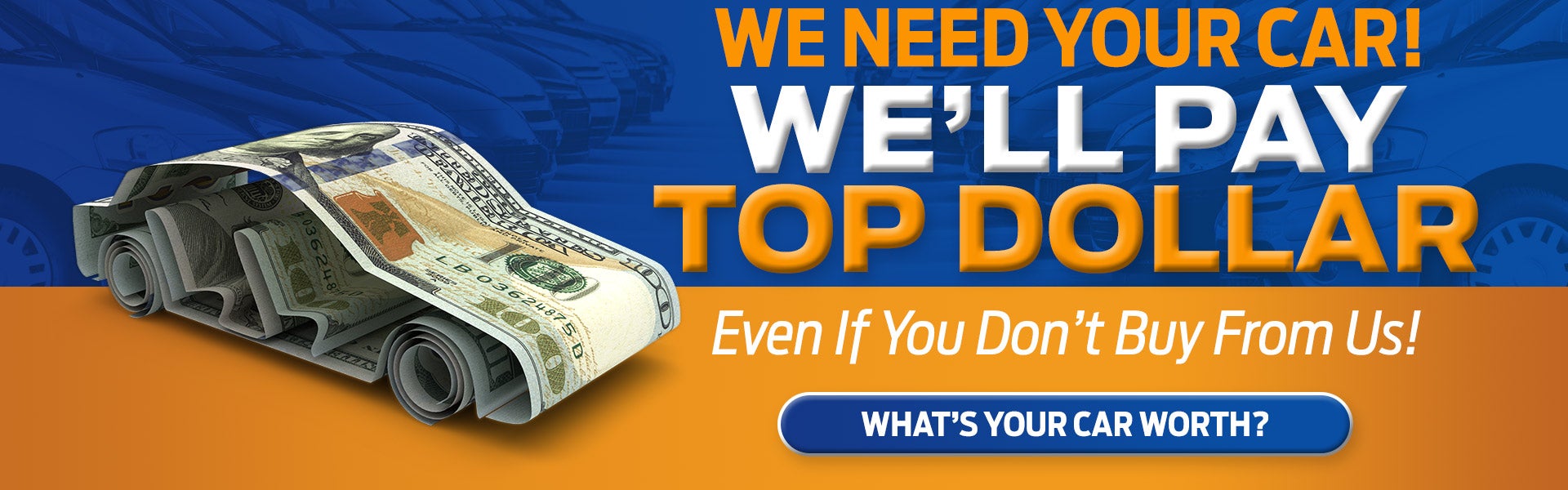 We Need Your Car in Gainesville, FL at Parks Ford of Gainesville in Gainesville