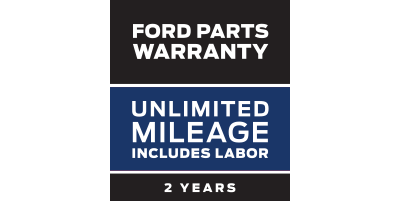 Ford Parts Warranty: Two years!